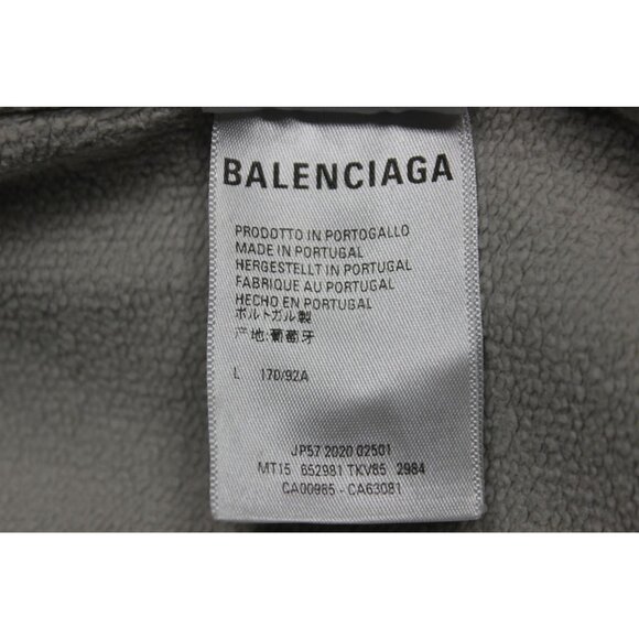 Balenciaga Wardrobe unifit oversized relaxed fit Paris Fashion Week sweatshirt - Picture 9 of 16